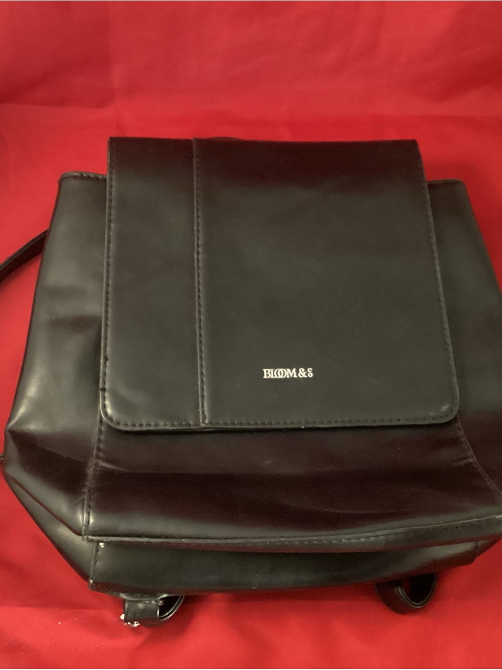 Bloom & co. Black backpack purse bag